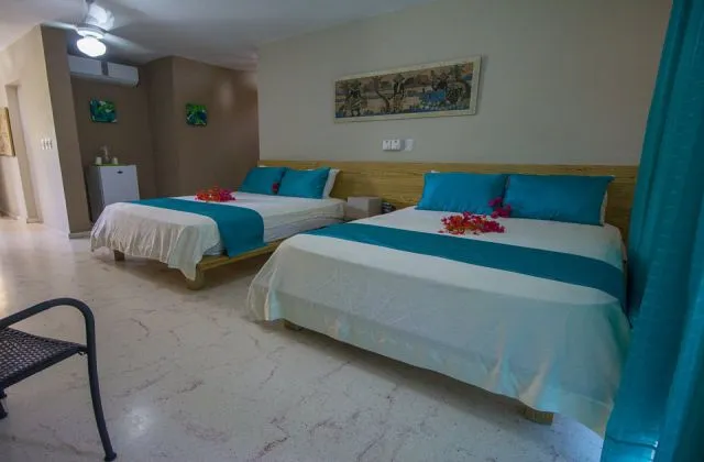 Paraiso Ecolodge Punta Rucia room 2 large bed
